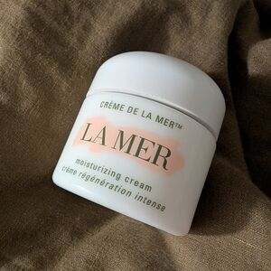 La Mer Creme de la Mer Moisturizing Cream 2 oz / 60ml, partly used